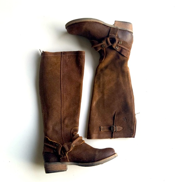 Luxe de Leon Templo Tall Harness Boot fleece lining - Picture 1 of 4